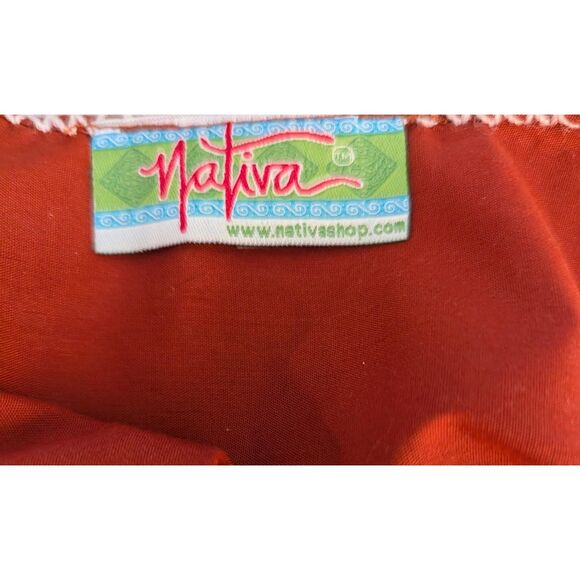 NATIVA Embroidered Top / Blouse - Size S - Beautiful Floral Design! - Picture 2 of 6